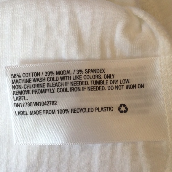 (2) NWT Women’s Small White Ribbed A New Day Blouse Shirt Top Short Sleeve Tee - Picture 11 of 11